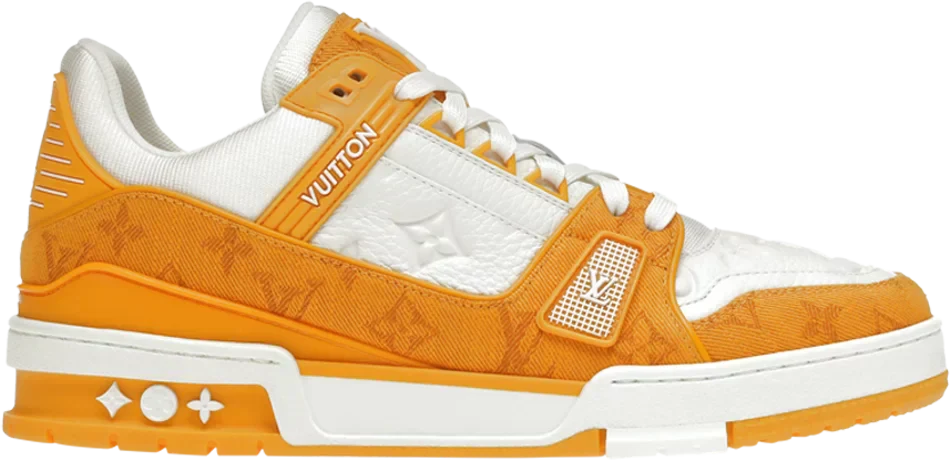 LV Trainer - (Yellow Monogram Denim)