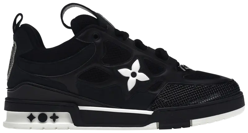 LV Skate Sneaker - Black White