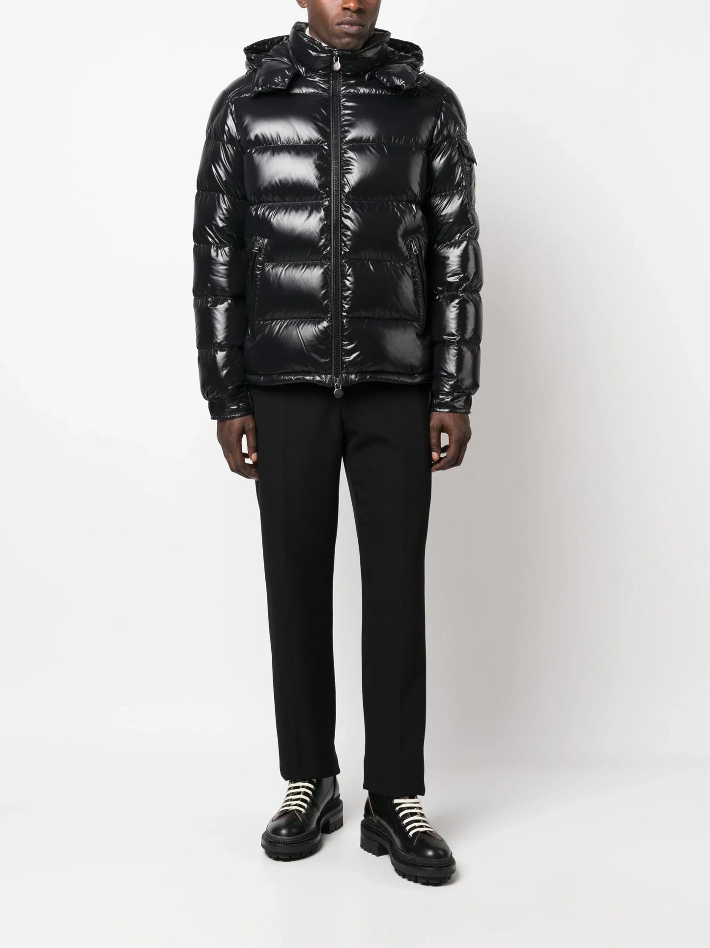 Moncler Maya Jacket (Matte Black)