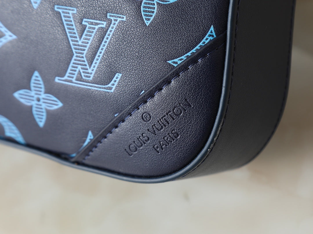 LV Messenger Bag (Navy River Blue Monogram)