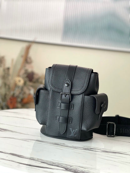 LV Backpack (Nano Christopher - Black)