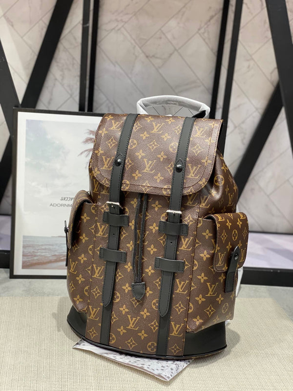 LV Backpack (Christopher MM - Brown Monogram)