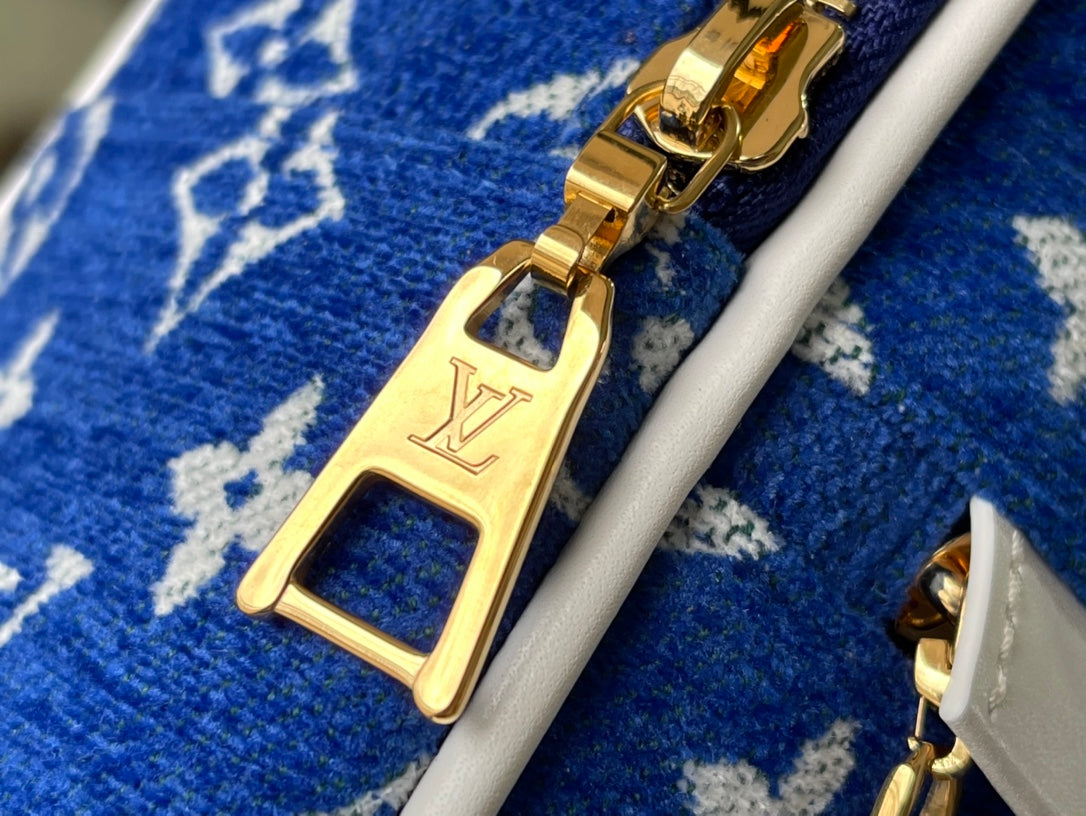 LV Backpack (Monogram Jacquard Palm Springs)