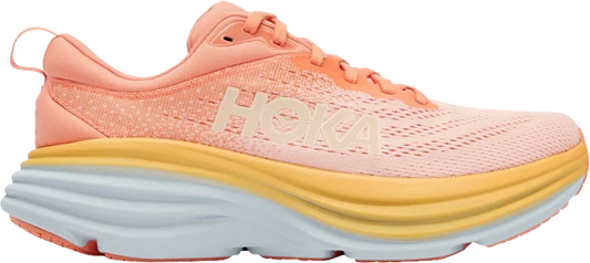 HOKA - Bondi 8 (Shell Coral Peach Parfait)