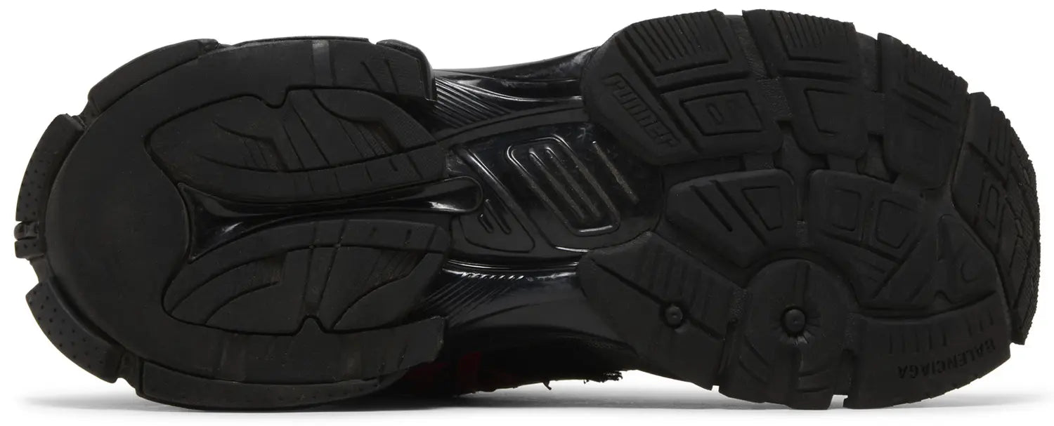 Balenciaga Runner Sneaker - Graffiti (Black & Red)