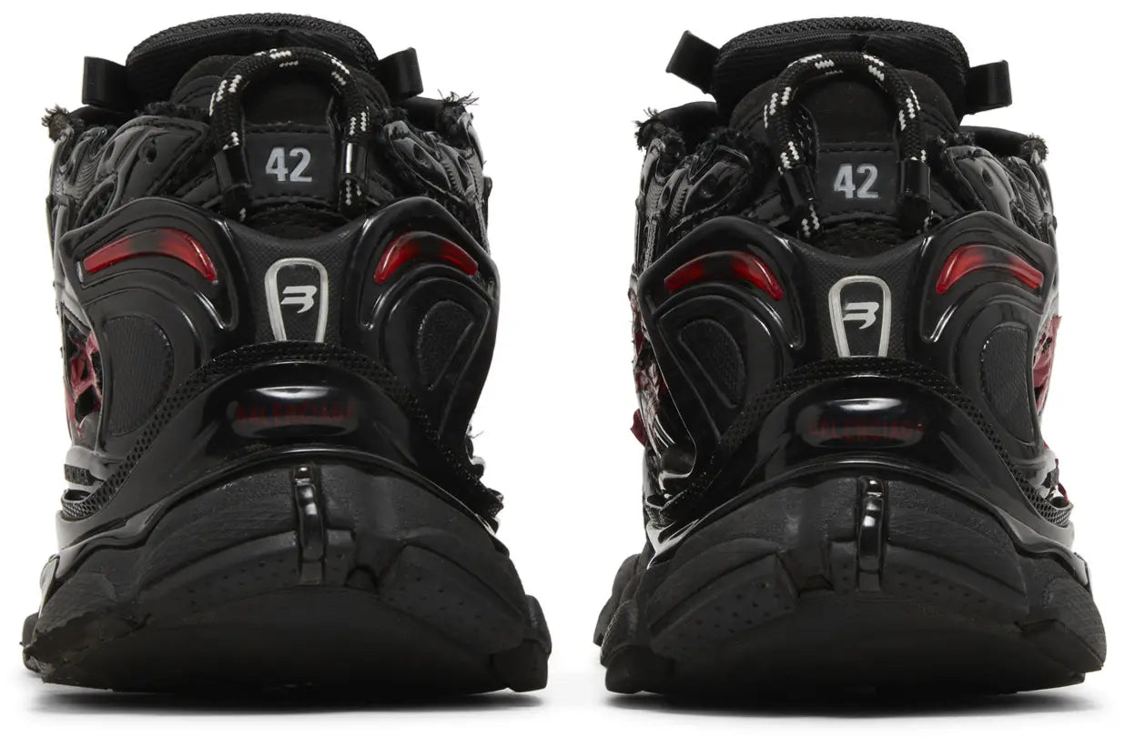 Balenciaga Runner Sneaker - Graffiti (Black & Red)