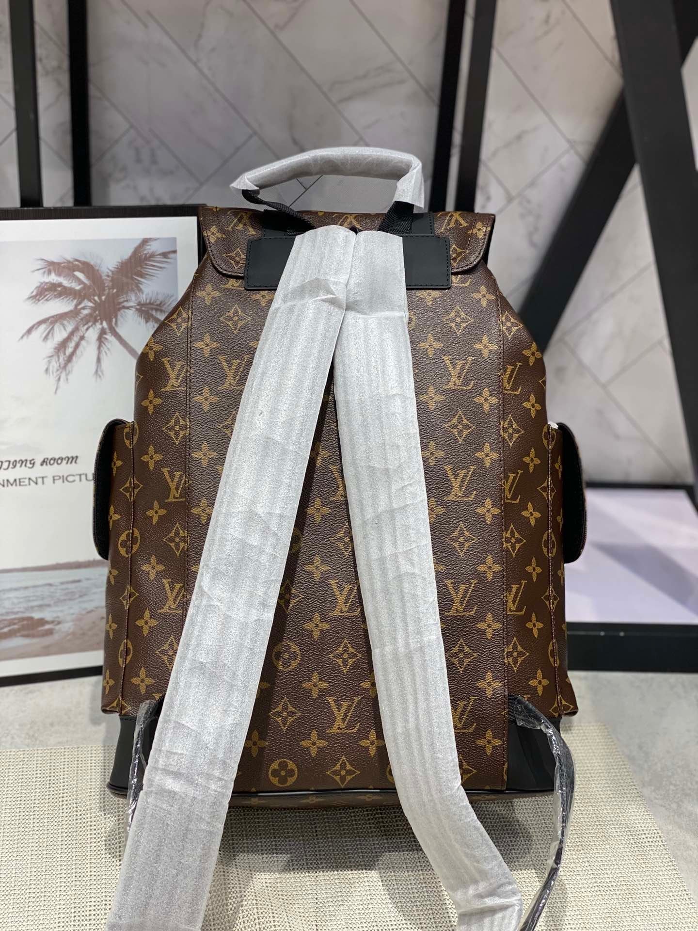 LV Backpack (Christopher MM - Brown Monogram)