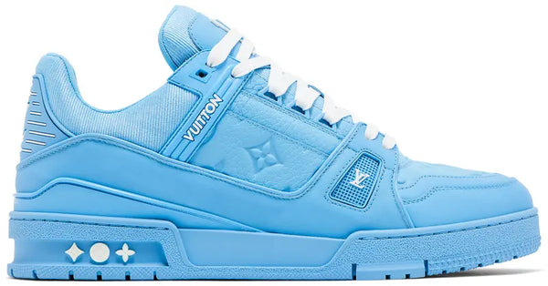 LV Trainer - (Embossed Monogram - Blue)