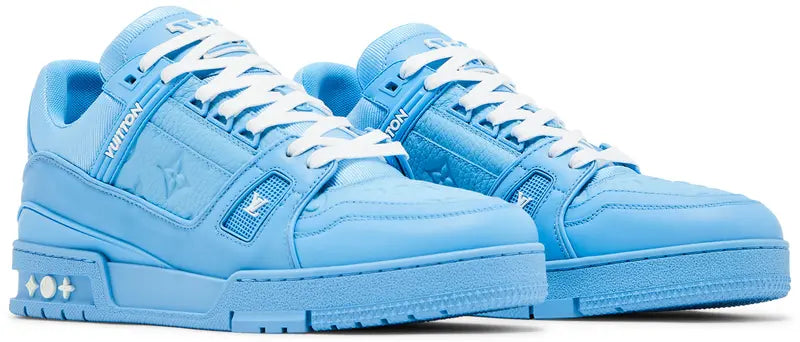LV Trainer - (Embossed Monogram - Blue)