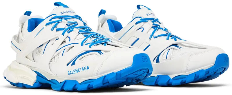 Balenciaga Track LED Sneaker (White & Blue)