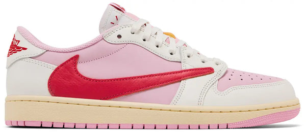 Jordan 1 Retro Low - Travis Scott (Sail Tropical Pink)