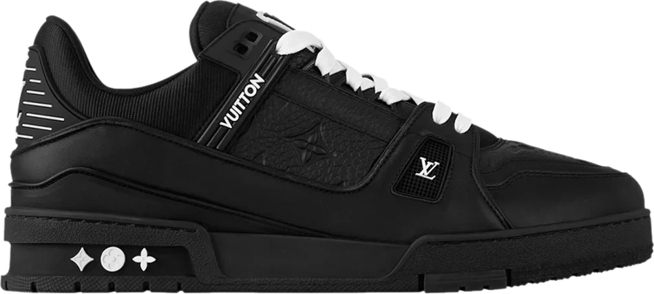 LV Trainer - (Embossed Monogram - Black)