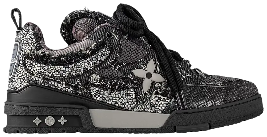 LV Skate (Black Swarovski Monogram)