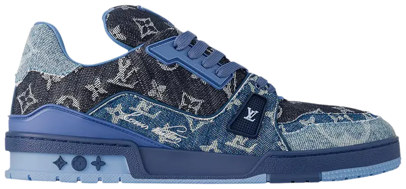LV Trainer - (Blue Monogram Denim)