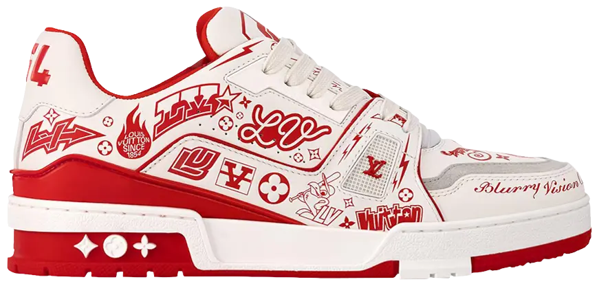 LV Trainer - Red Graffiti