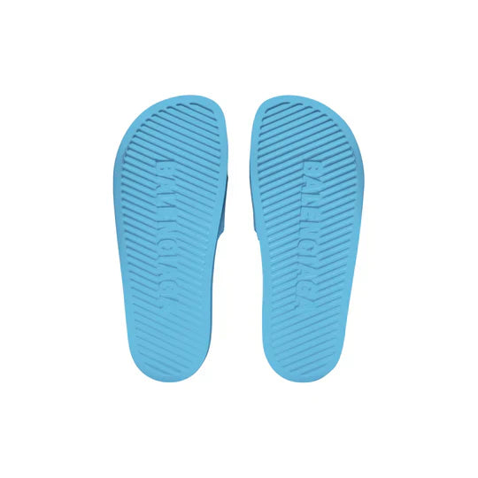 Balenciaga Pool Slides - Light Blue