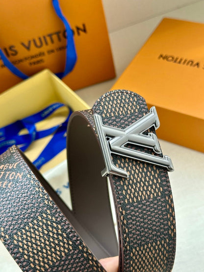 LV Belt (Reversible Damier Graphite Canvas)