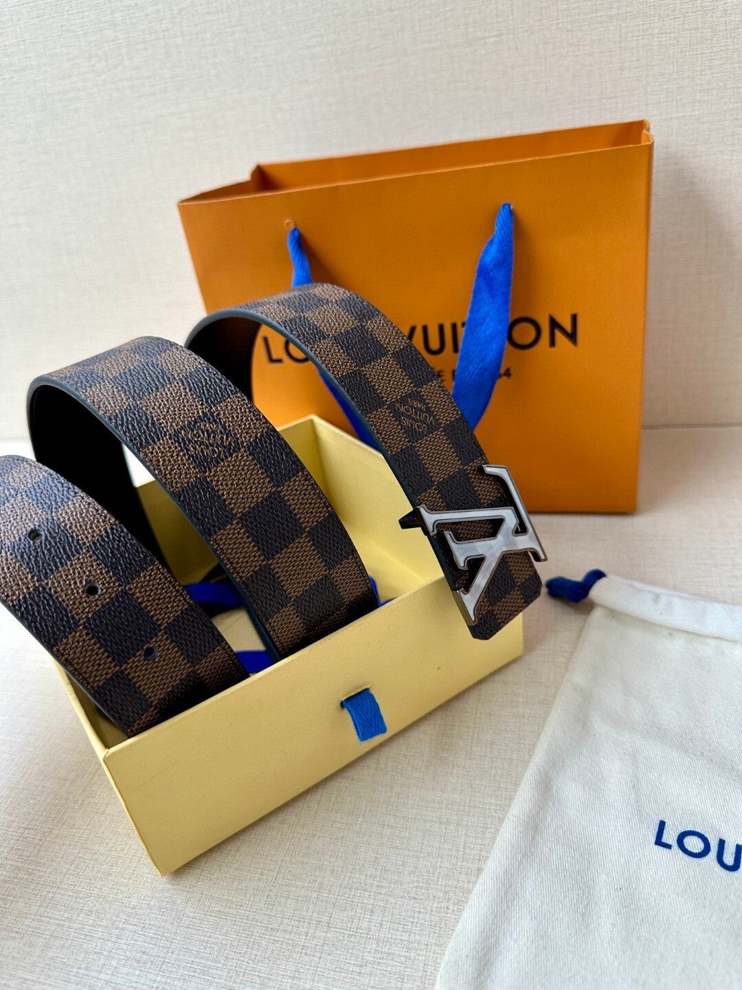LV Belt (Reversible Damier)