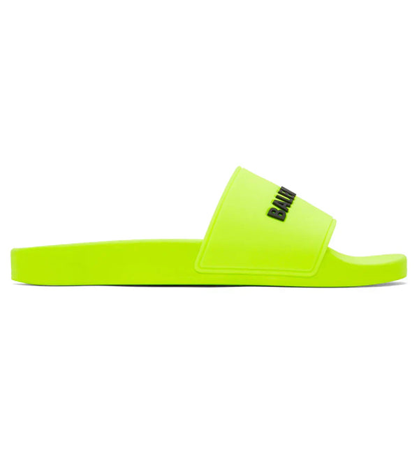 Balenciaga Pool Slides - Lime