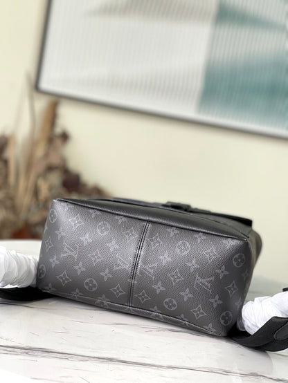 LV Backpack (Monogram Eclipse Saumur)