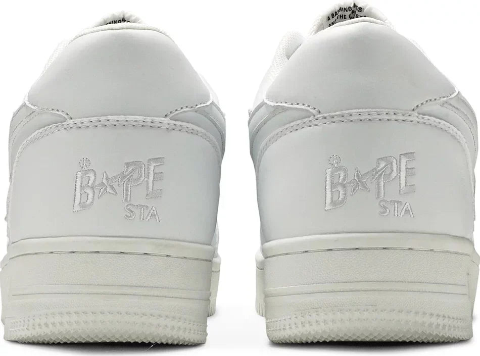 Bapesta M2 Low - Triple White