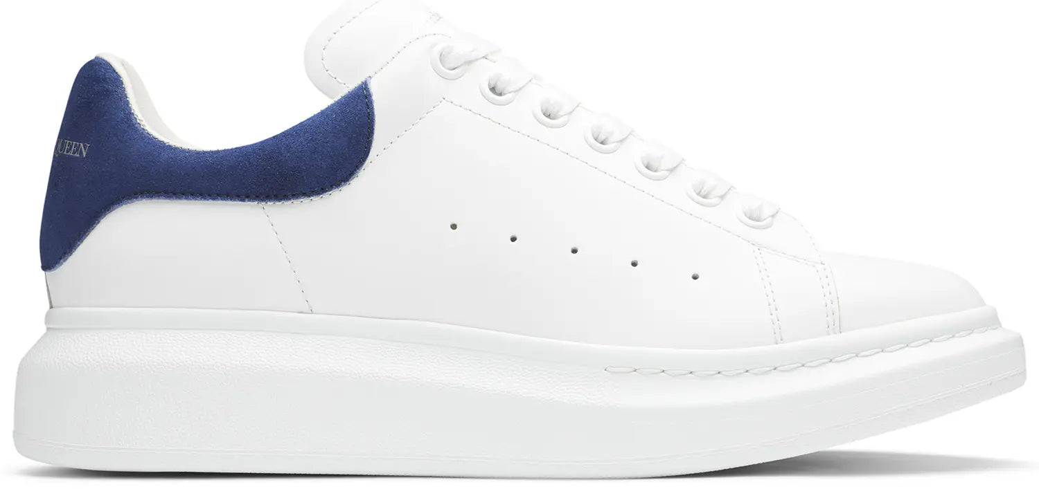 Alexander McQueen Oversized Sneaker - (White Paris Blue)