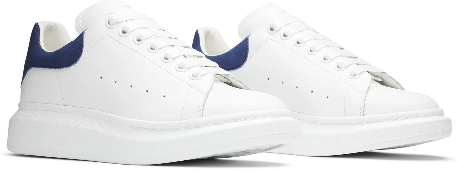 Alexander McQueen Oversized Sneaker - (White Paris Blue)