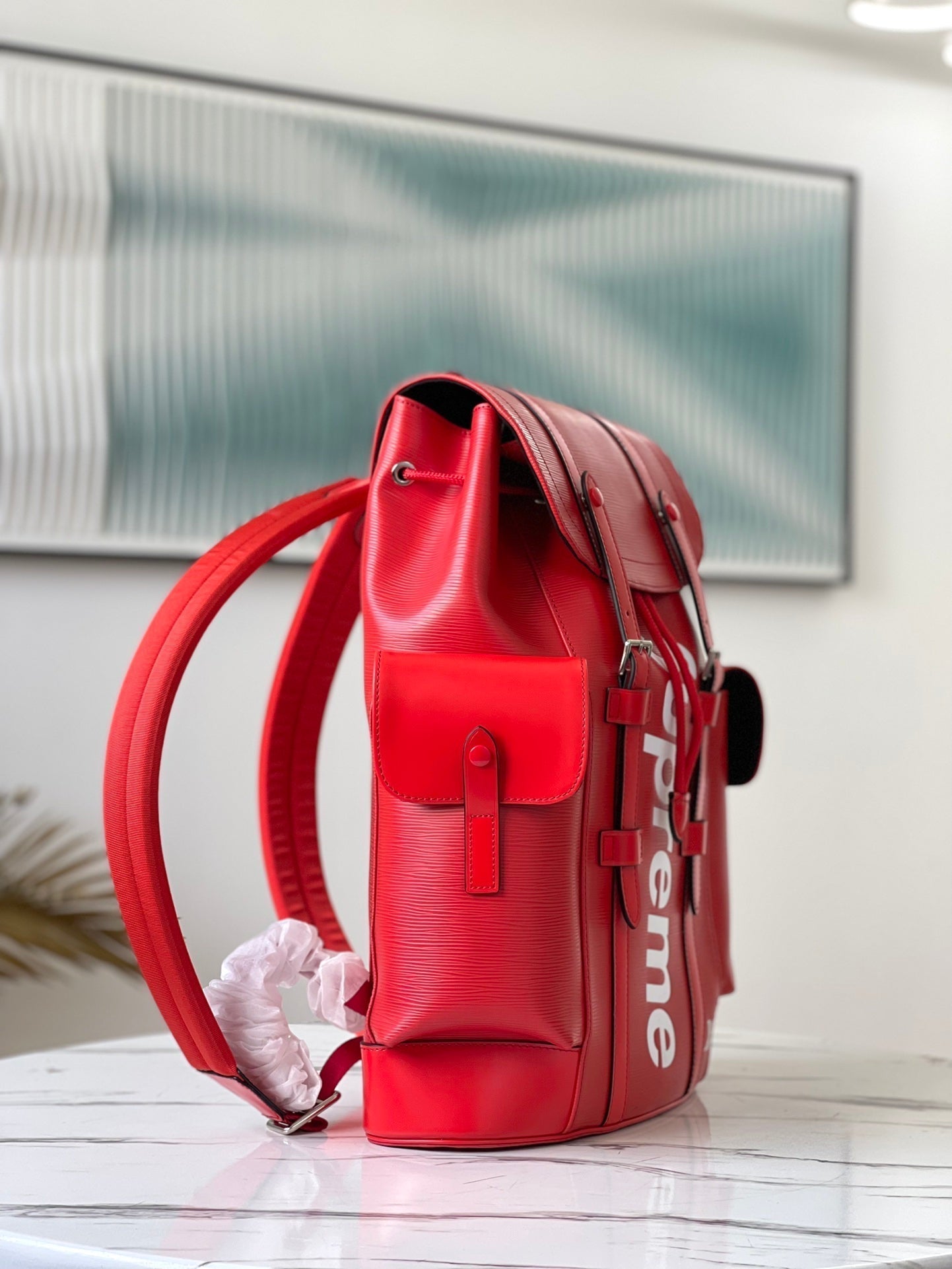 LV Backpack (Christopher PM - Red Supreme)