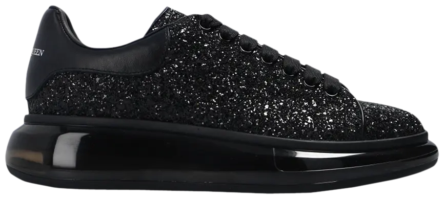 Alexander McQueen Oversized Sneaker - (Black Glitter)