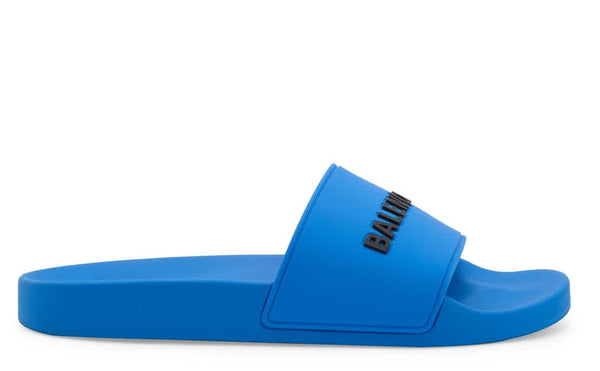 Balenciaga Pool Slides - Blue