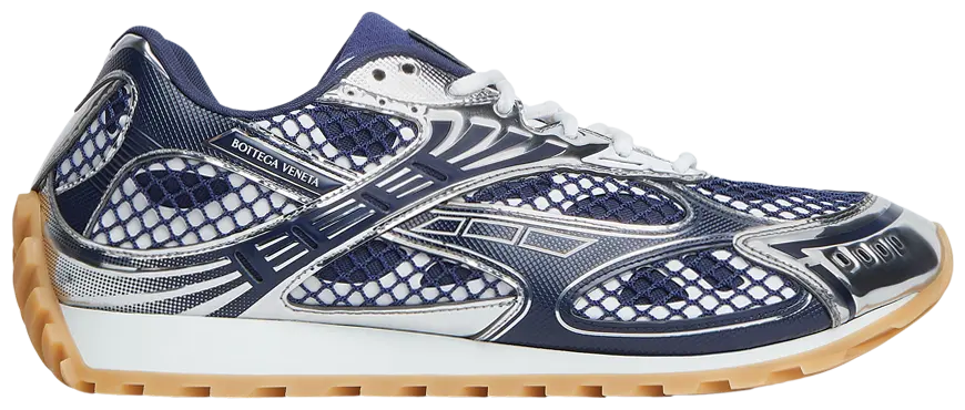 Bottega Veneta Orbit Sneaker (Abyss Silver)