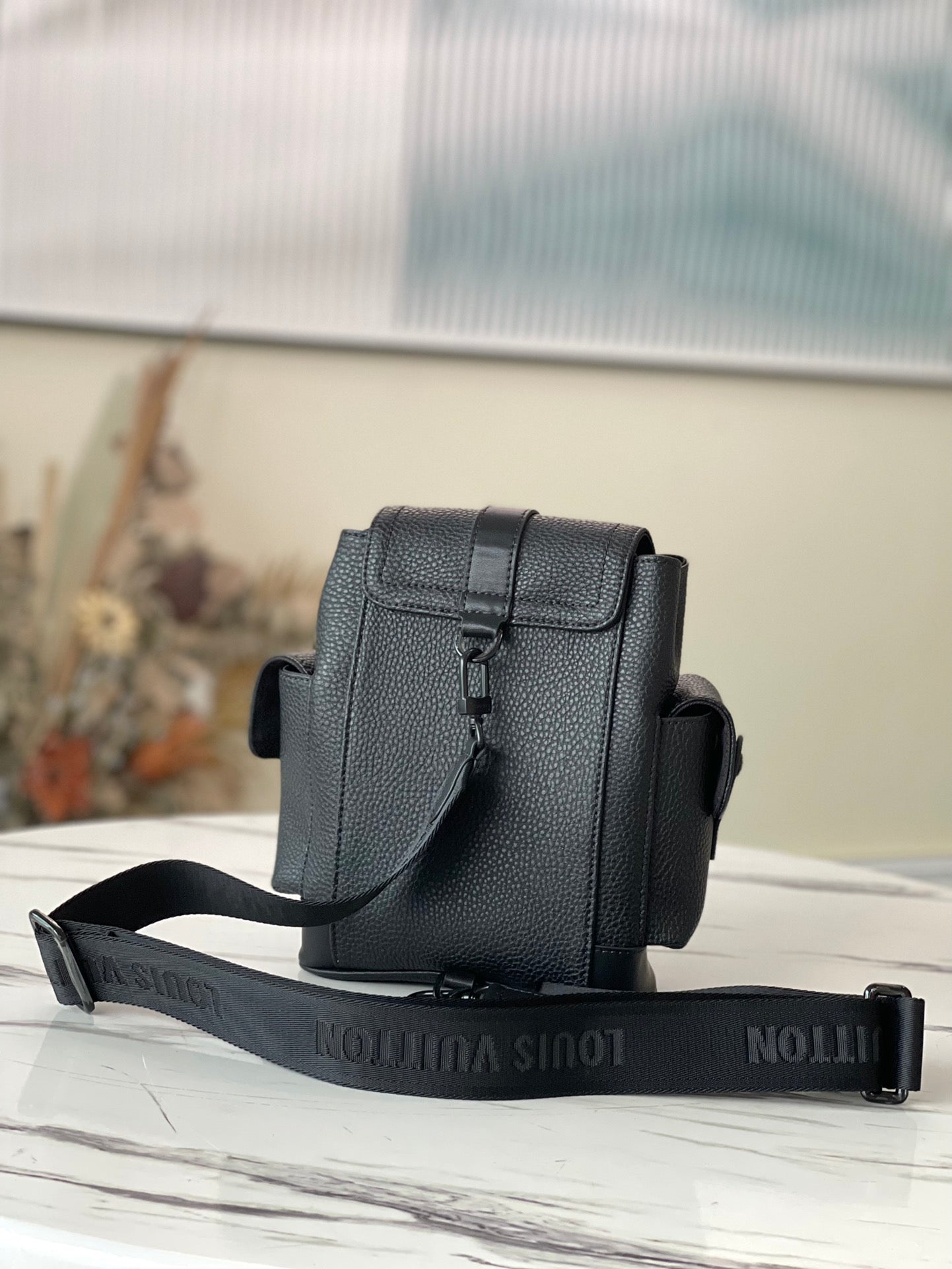 LV Backpack (Nano Christopher - Black)