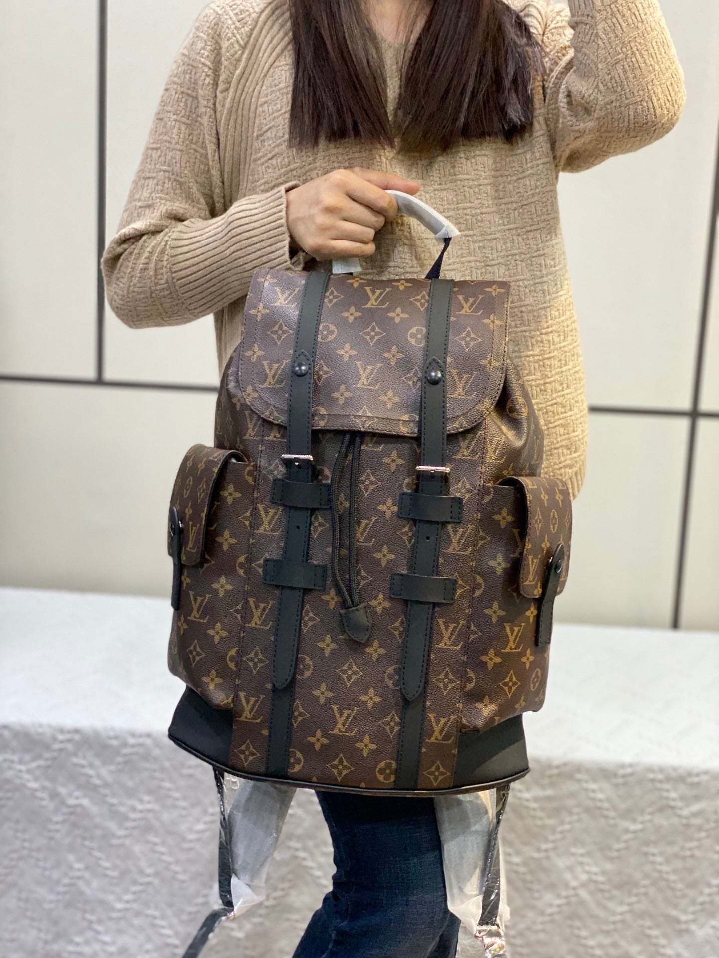 LV Backpack (Christopher MM - Brown Monogram)
