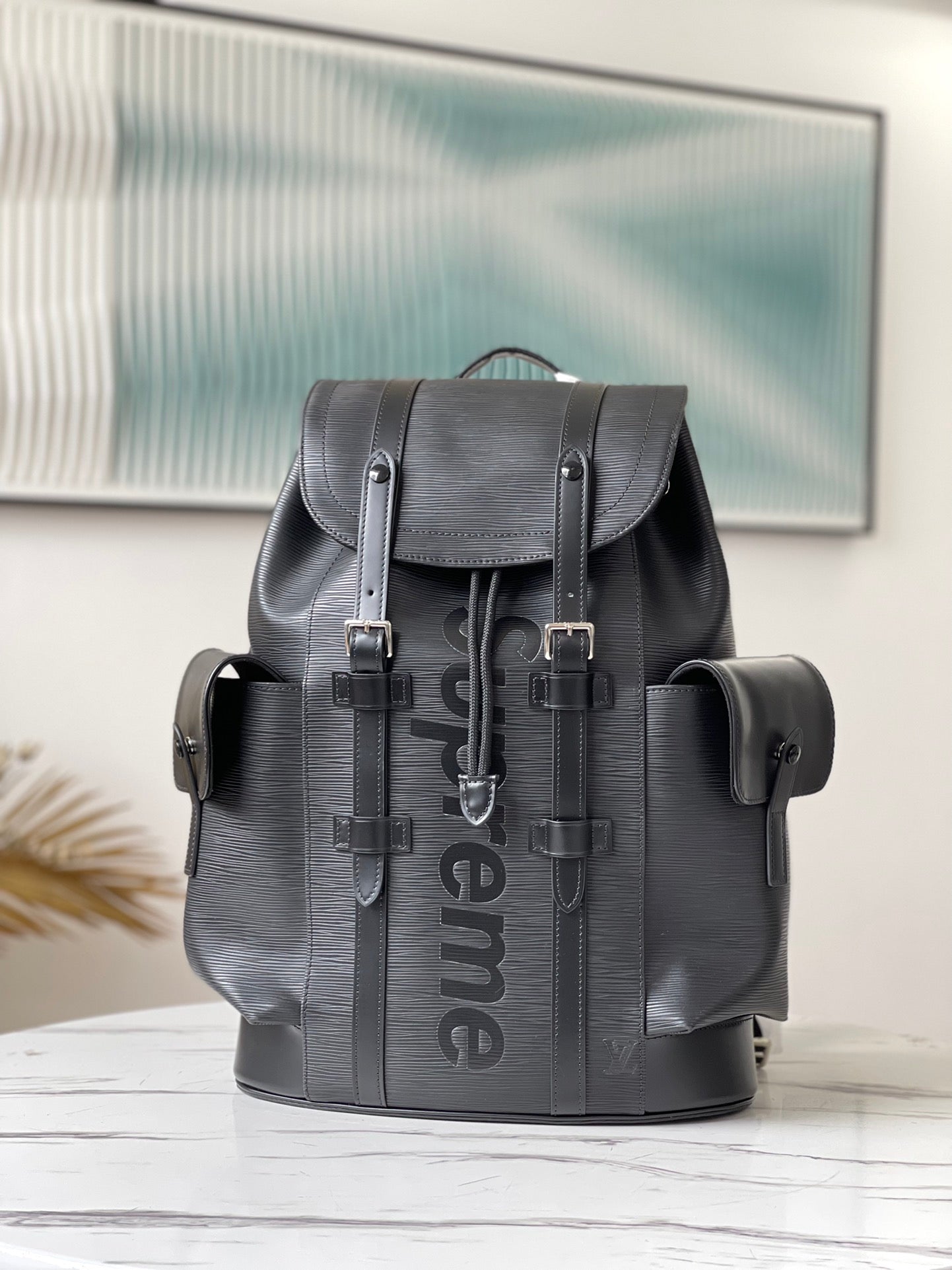 LV Backpack (Christopher PM - Black Supreme)