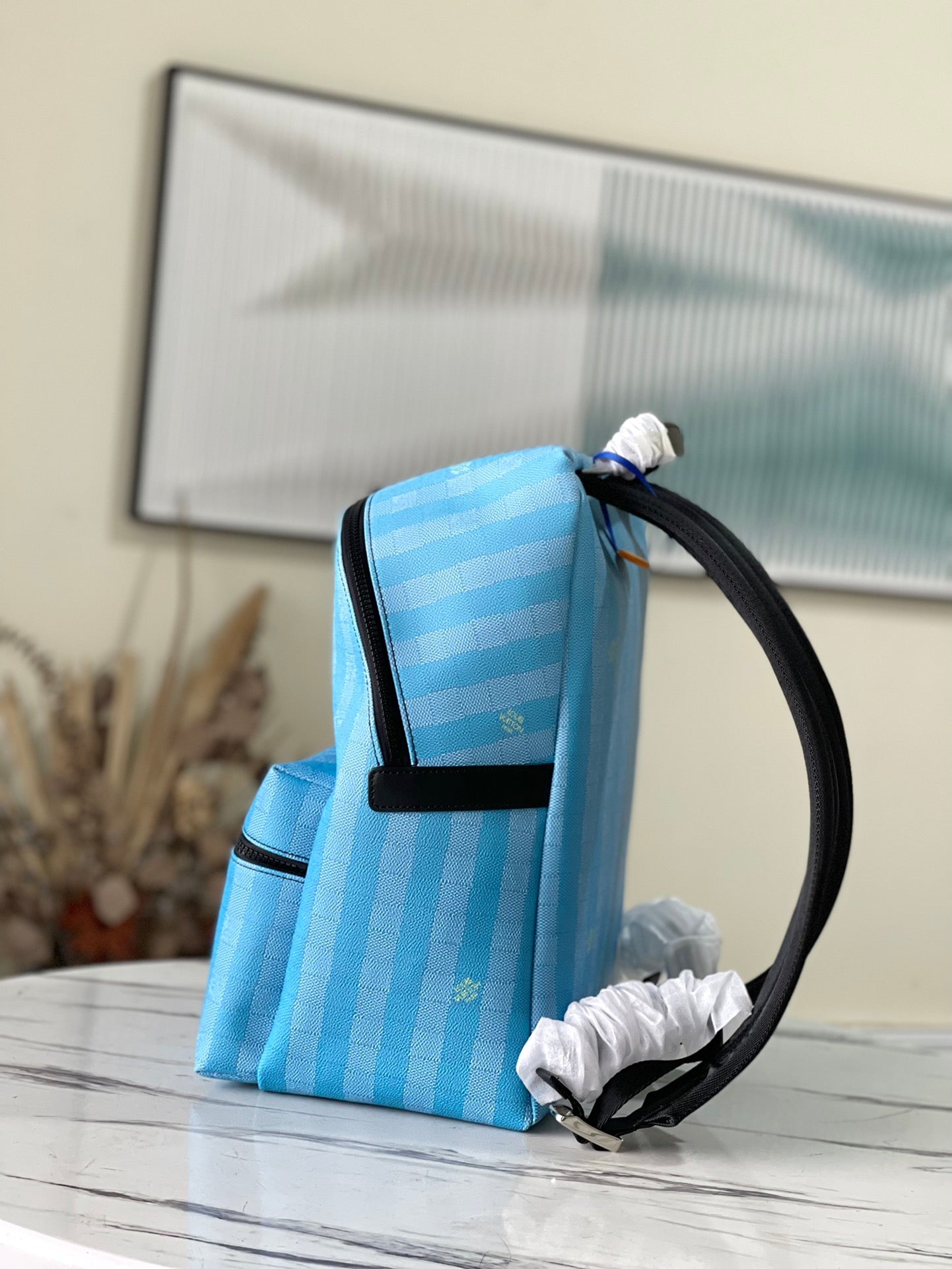 LV Backpack (Discovery Damier Stripes)