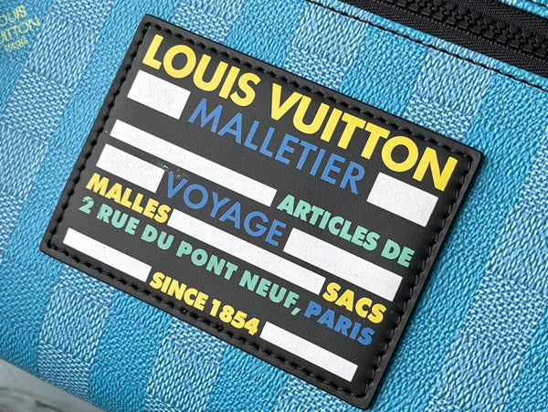 LV Backpack (Discovery Damier Stripes)
