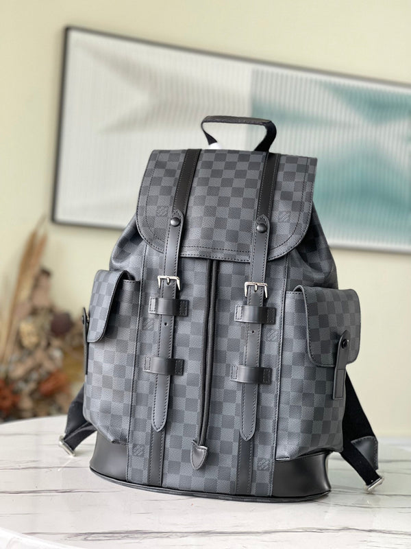 LV Backpack (Christopher MM - Black)
