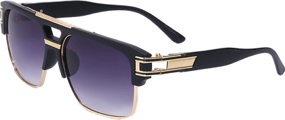 IL - Luxury Sunglasses for Men With Frame Mirror Gradient Clear Lens - Anti-Blue Light Protection