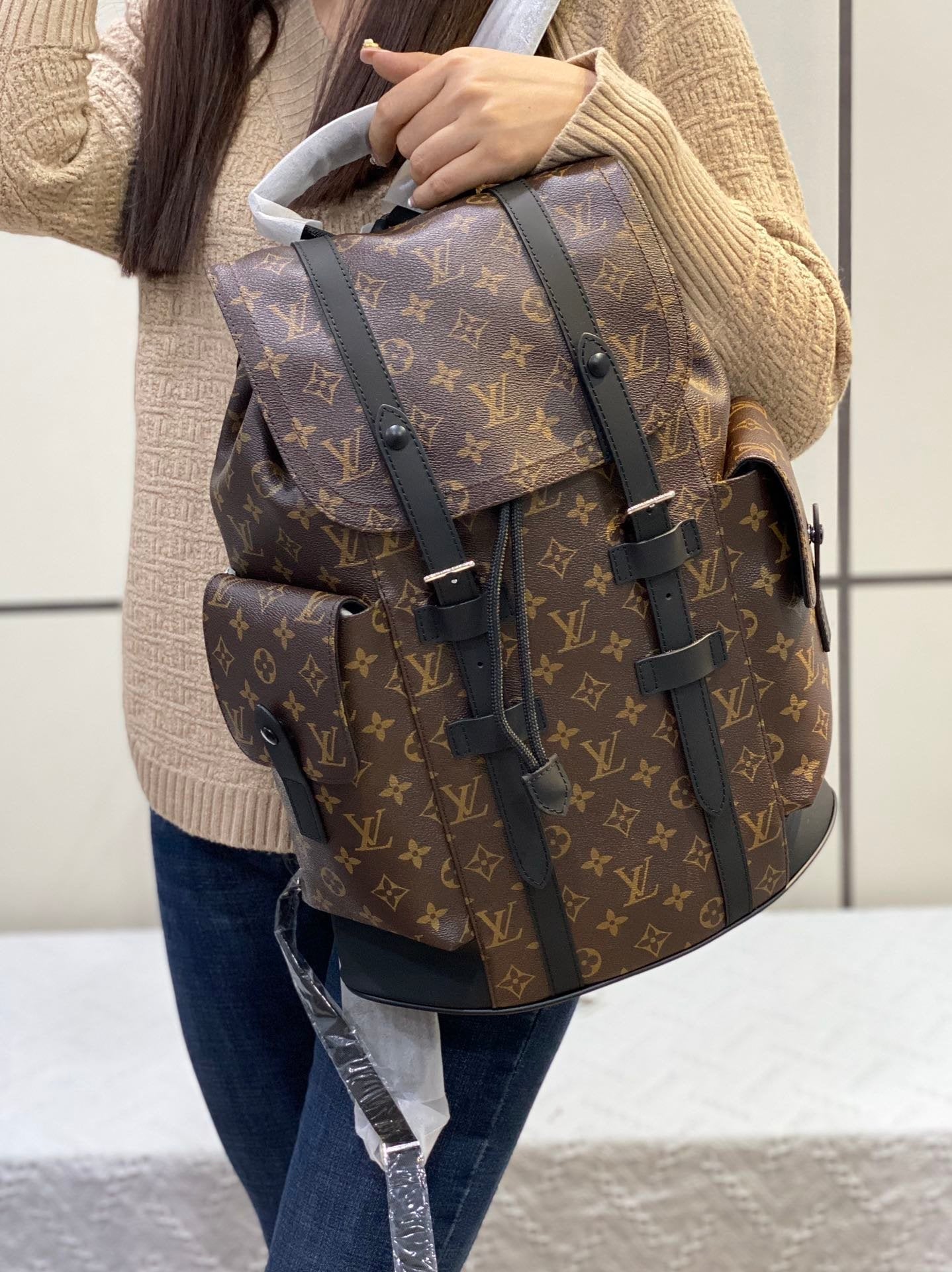 LV Backpack (Christopher MM - Brown Monogram)