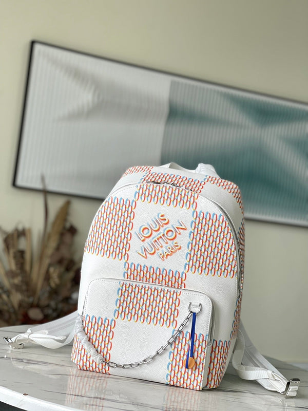 LV Backpack (Damier Spray Racer)