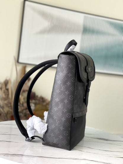 LV Backpack (Monogram Eclipse Saumur)