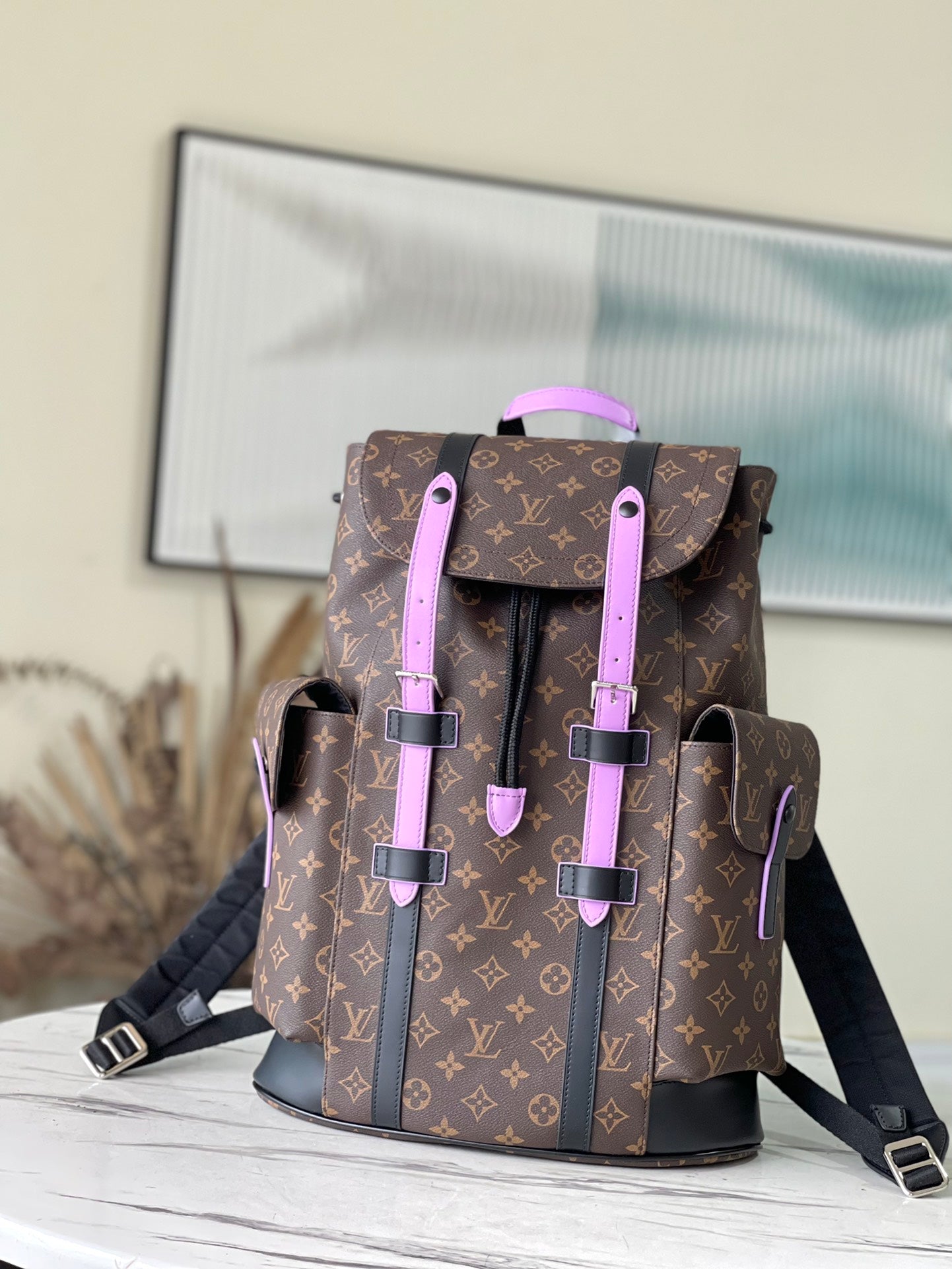 LV Backpack (Christopher MM - Pink)