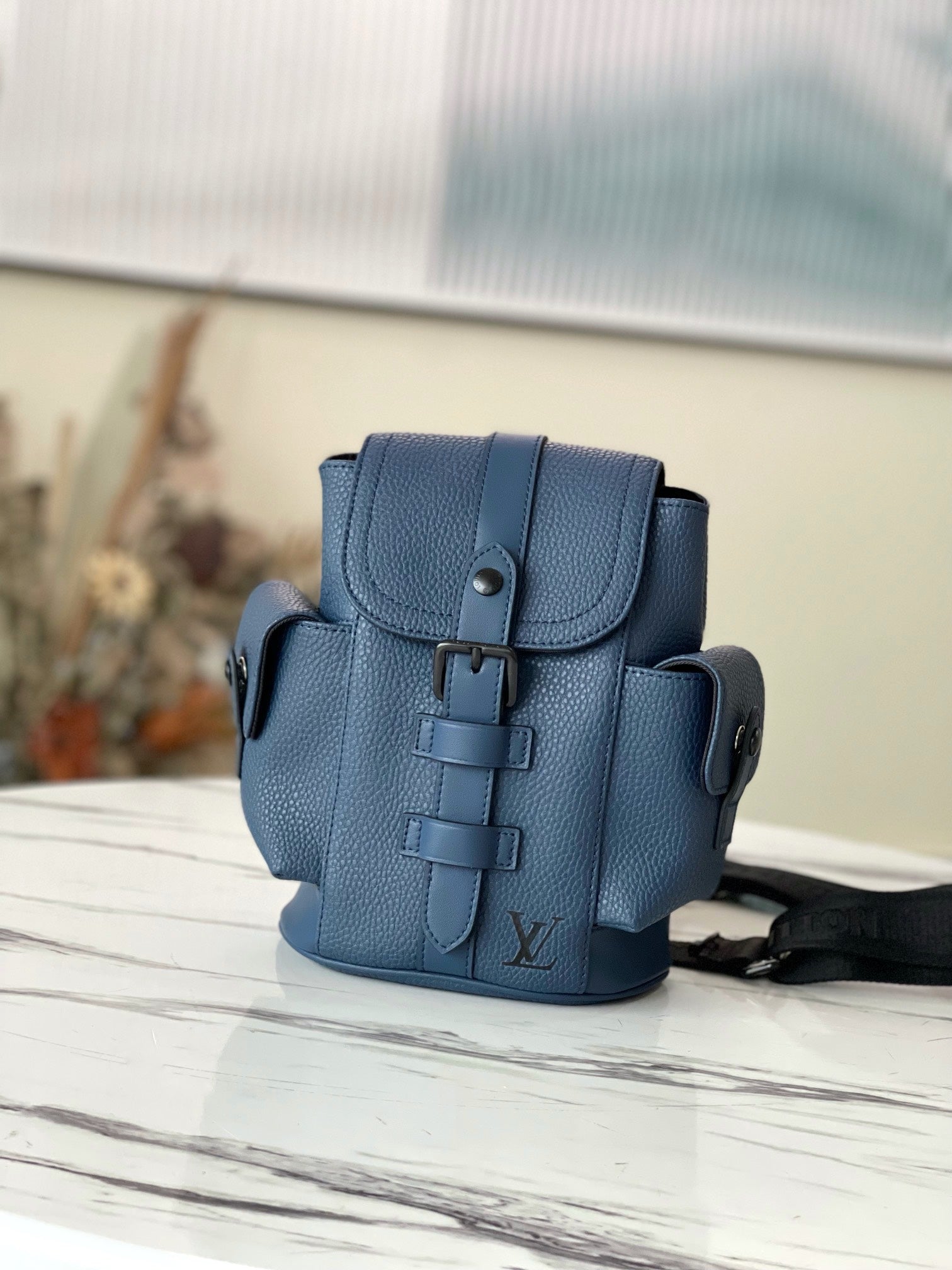 LV Backpack (Nano Christopher - Blue)