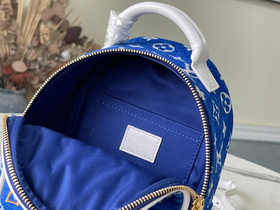 LV Backpack (Monogram Jacquard Palm Springs)