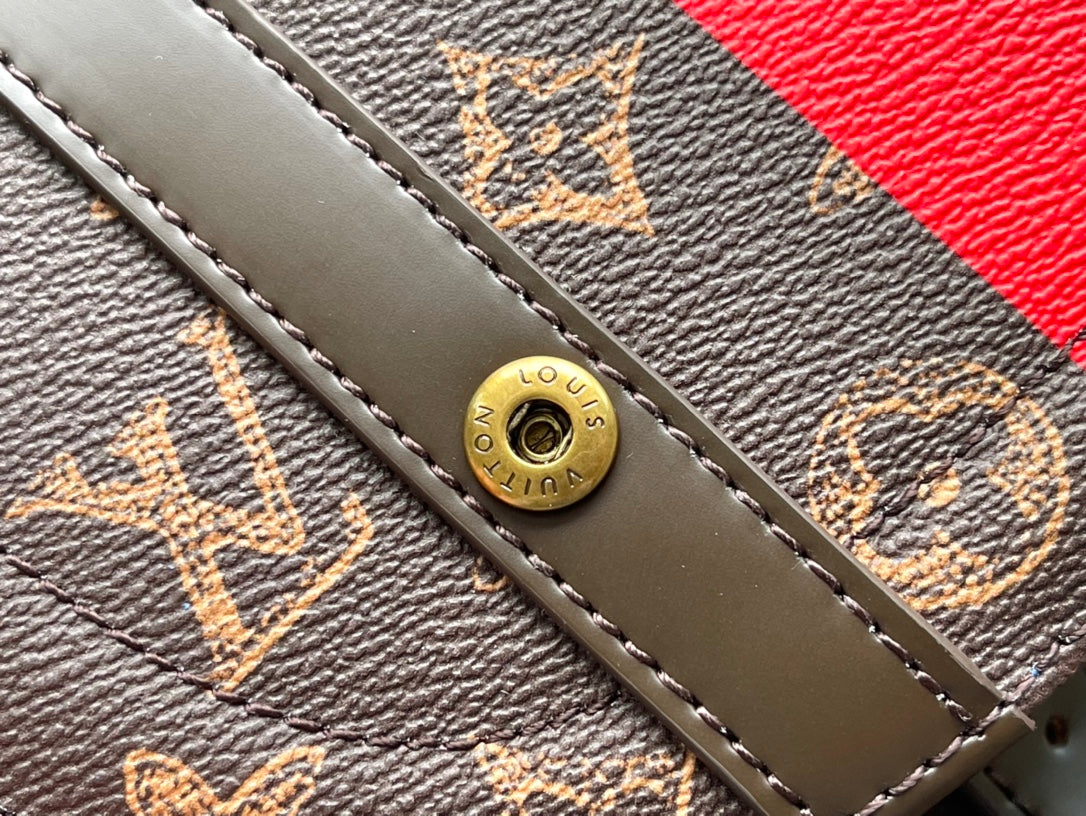 LV Backpack (Christopher MM - Brown Striped)
