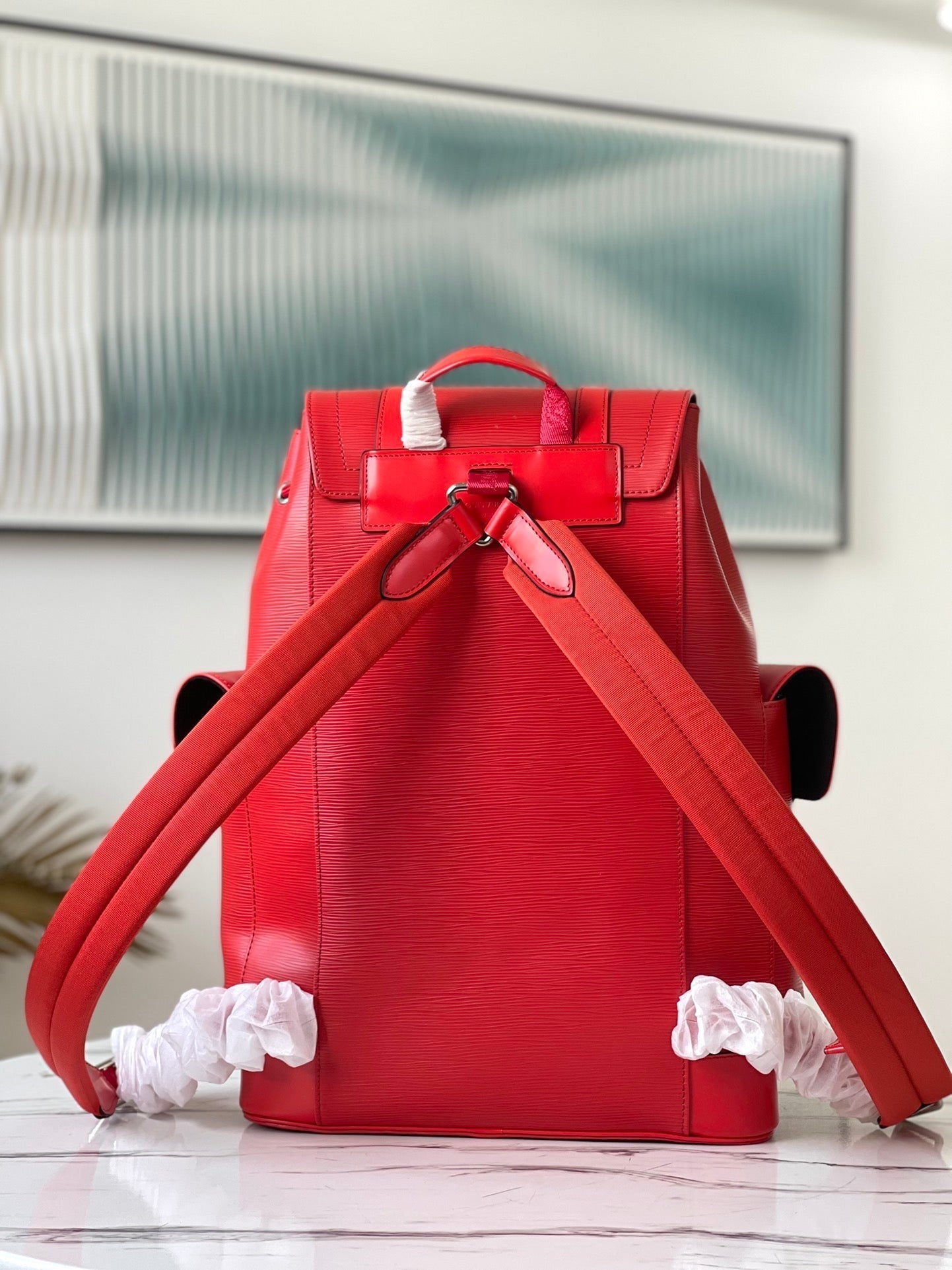 LV Backpack (Christopher PM - Red Supreme)