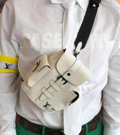 LV Backpack (Nano Christopher - White)