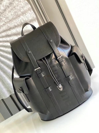 LV Backpack (Christopher PM - Black Supreme)