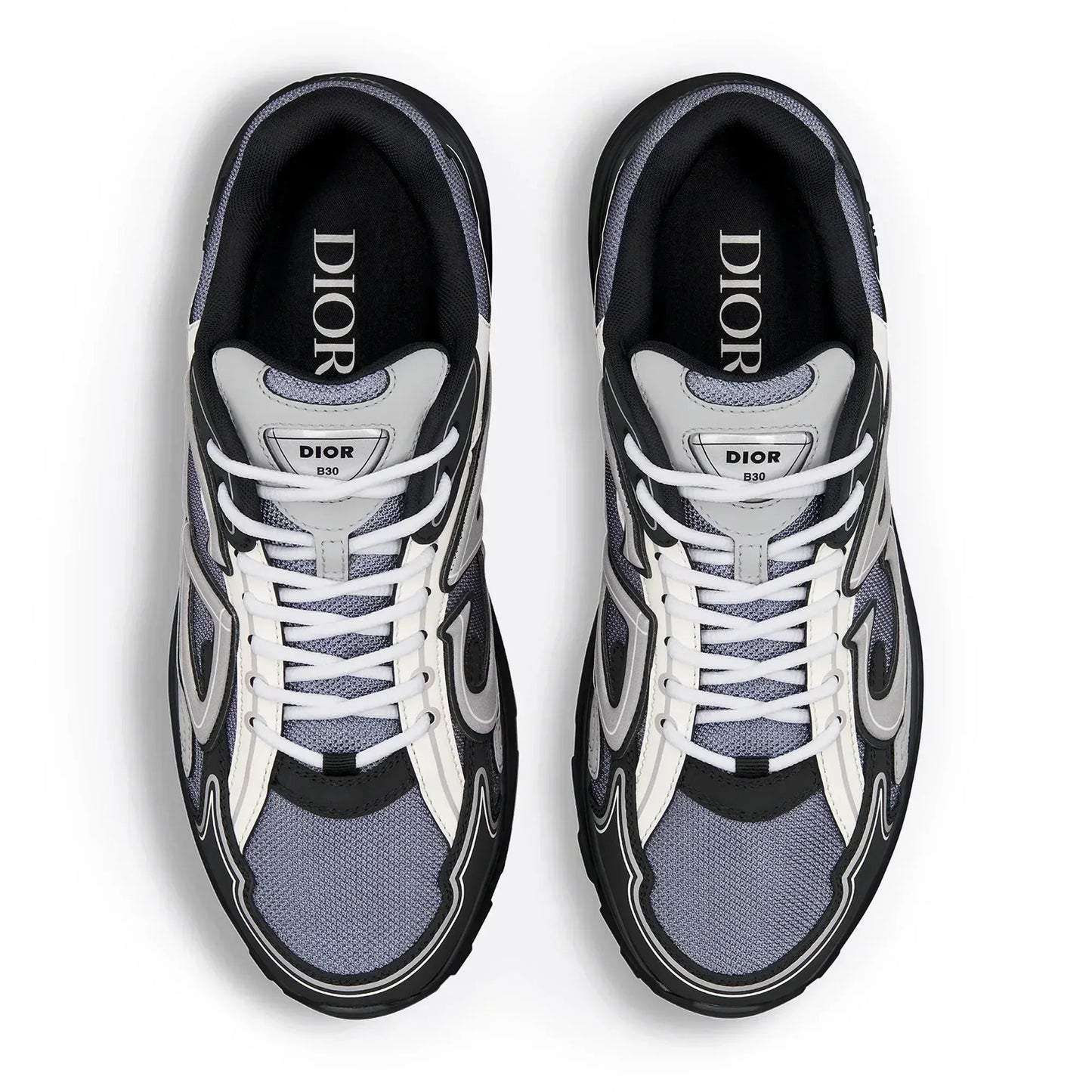 Dior B30 Trainer - (Blue Grey White Black)