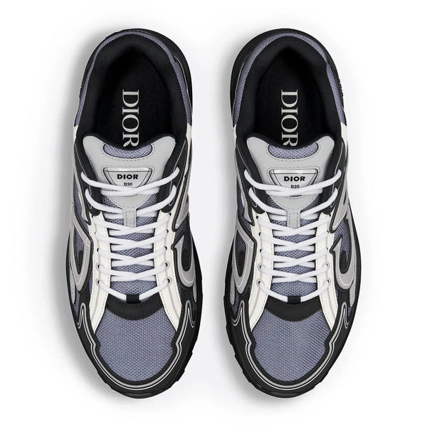 Dior B30 Trainer - (Blue Grey White Black)